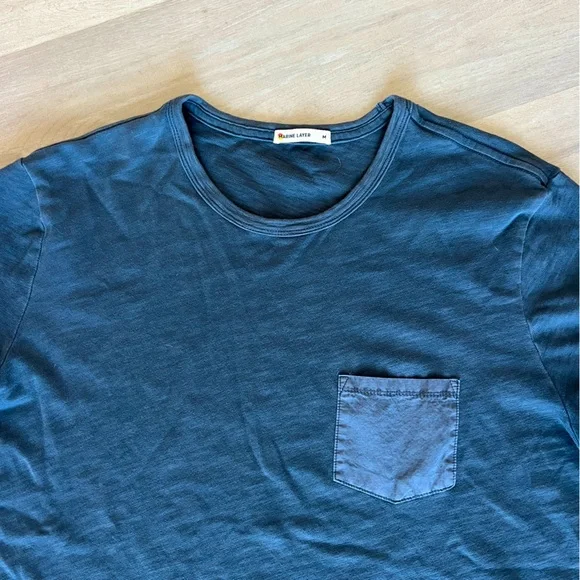 Marine Layer Signature Printed Pocket Tee - Size M (EUC) - Picture 1 of 6